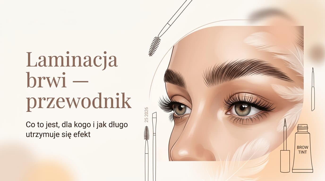 Laminacja brwi — przewodnik